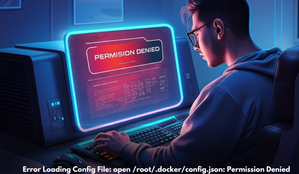 Error Loading Config File: open /root/.docker/config.json: Permission Denied