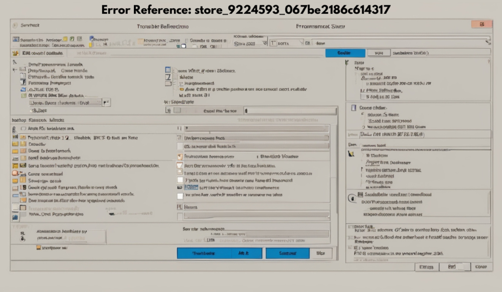 Error Reference: store_9224593_067be2186c614317