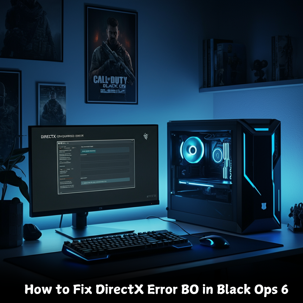 How to Fix DirectX Error BO6